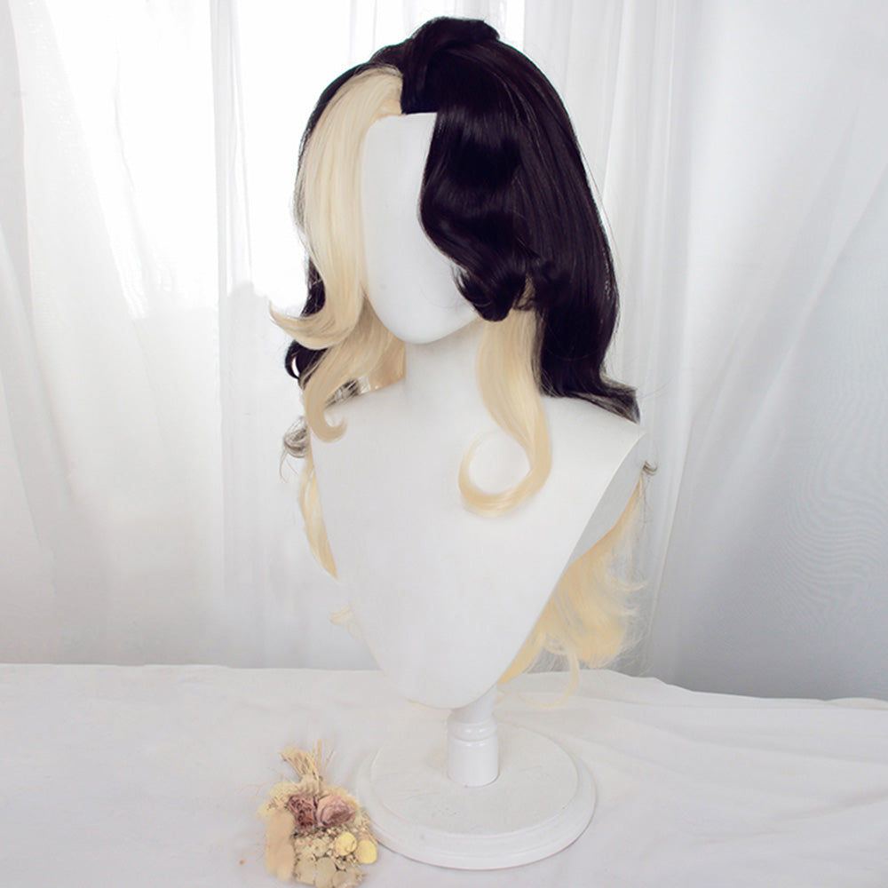 League of Legends LOL Coven Ahri Purple Golden Cosplay Wig Wig - Tophatter Daily Deals